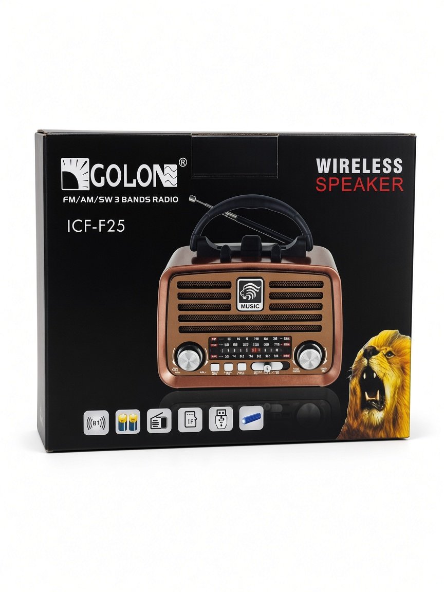 راديو وسماعة لاسلكية — GOLON ICF-F25