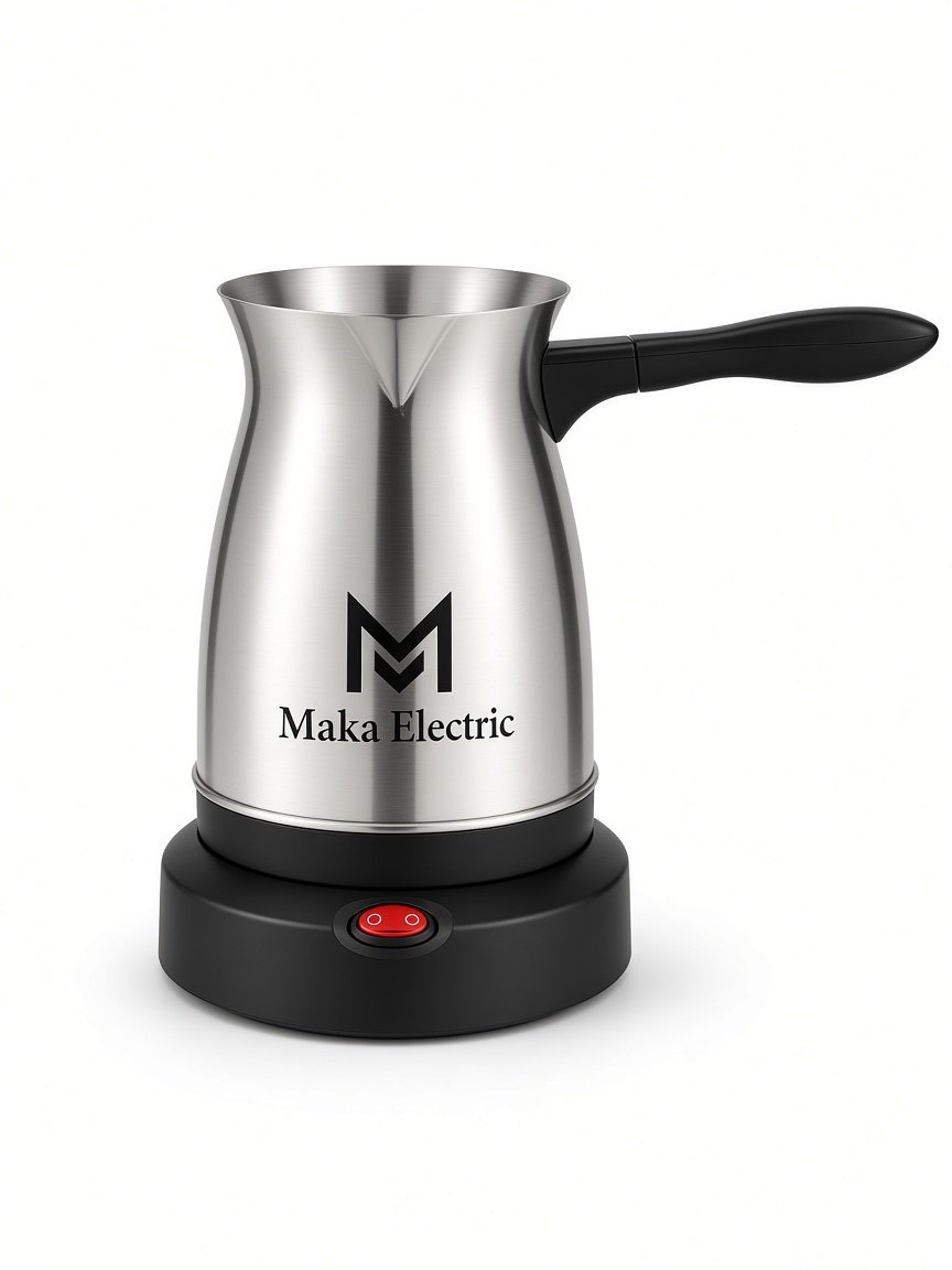 غلاية قهوة ستانلس — Maka Electric 0.8 لتر